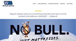 Desktop Screenshot of charlottemattress.com